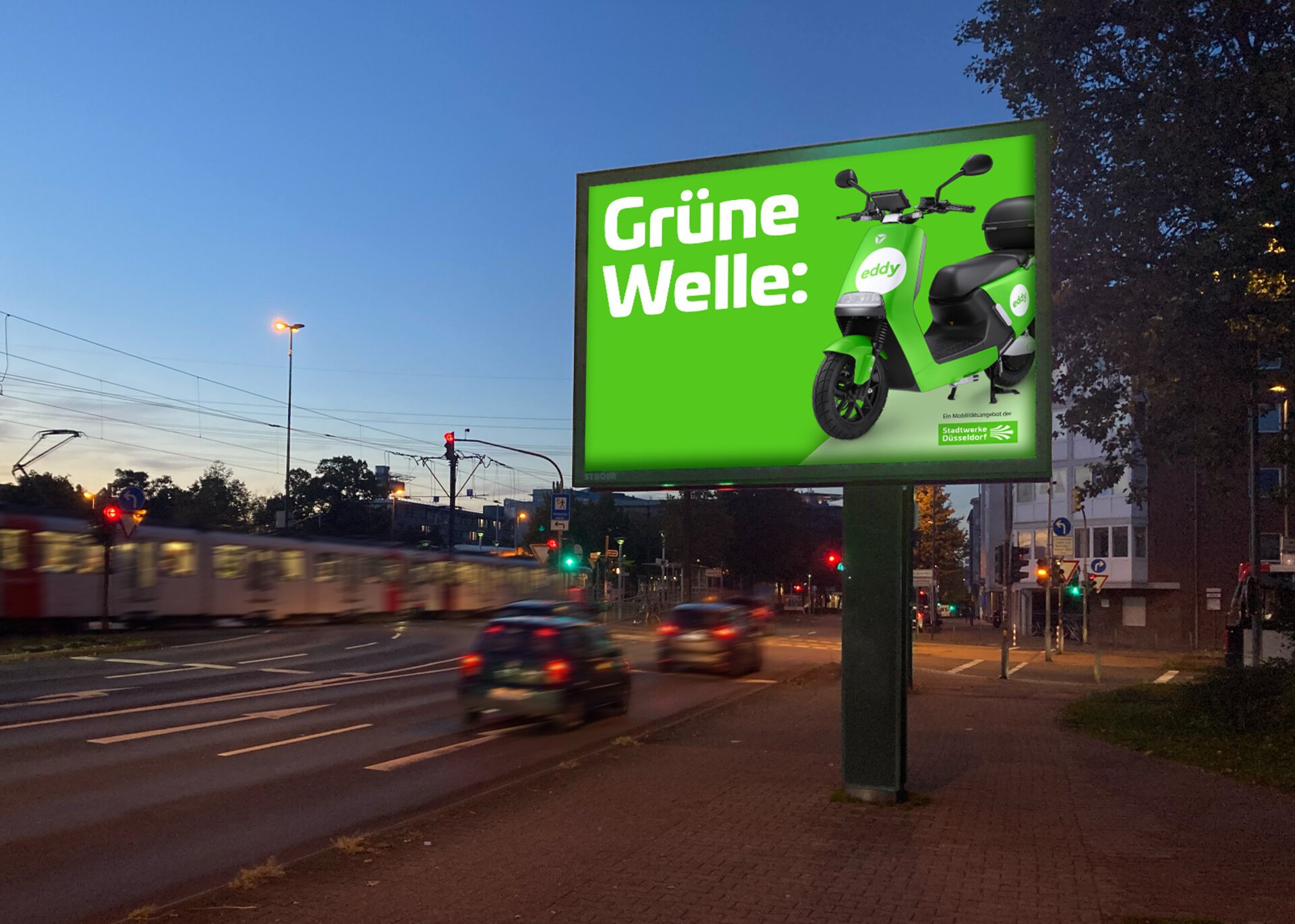 eddy Sharing Kampagne Grüne Welle