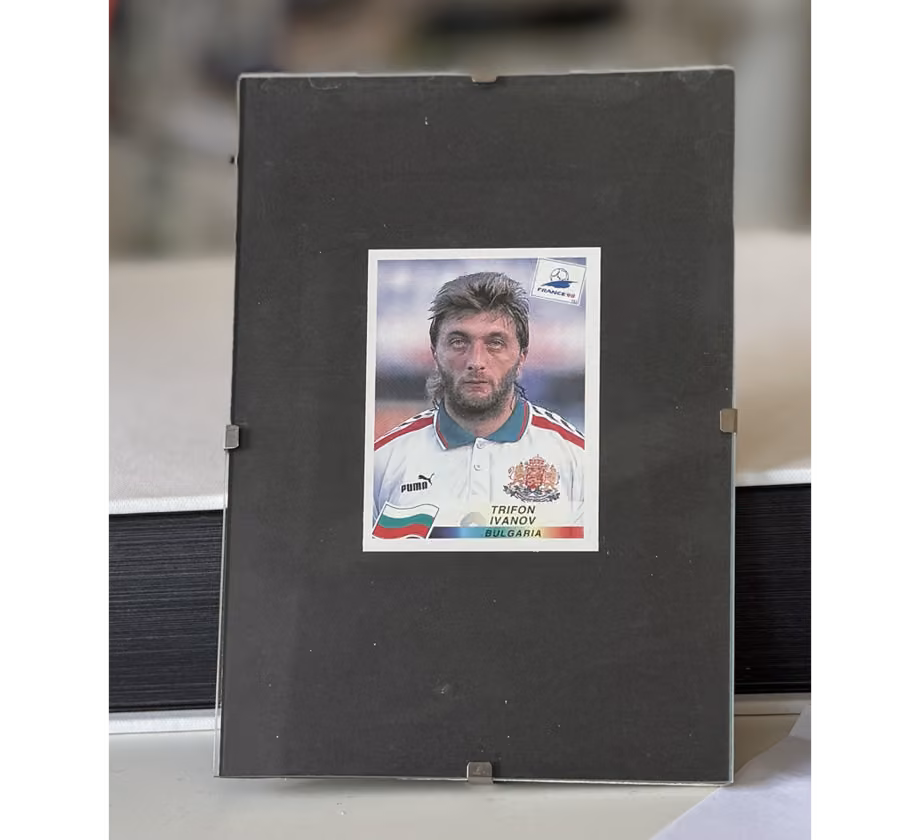 Paninibild in Rahmen
