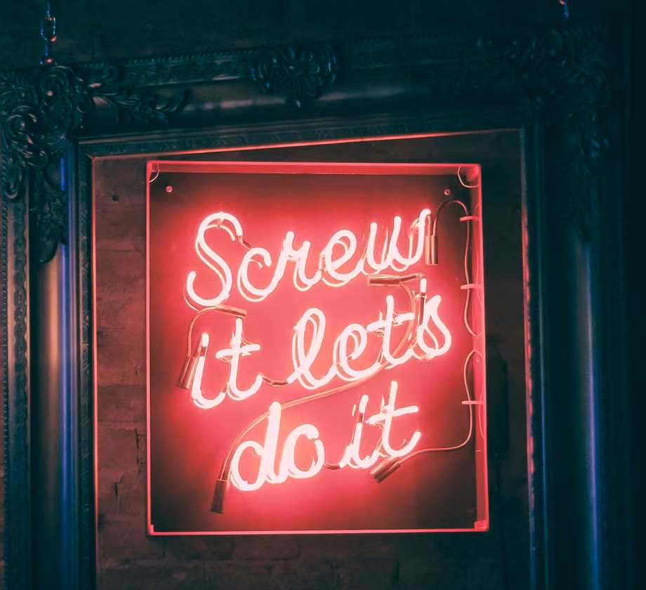 Neon-Schild