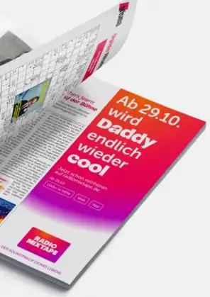 Radio Mixtape Anzeige Magazin