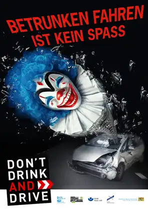 Betrunken fahren ist kein Spaß