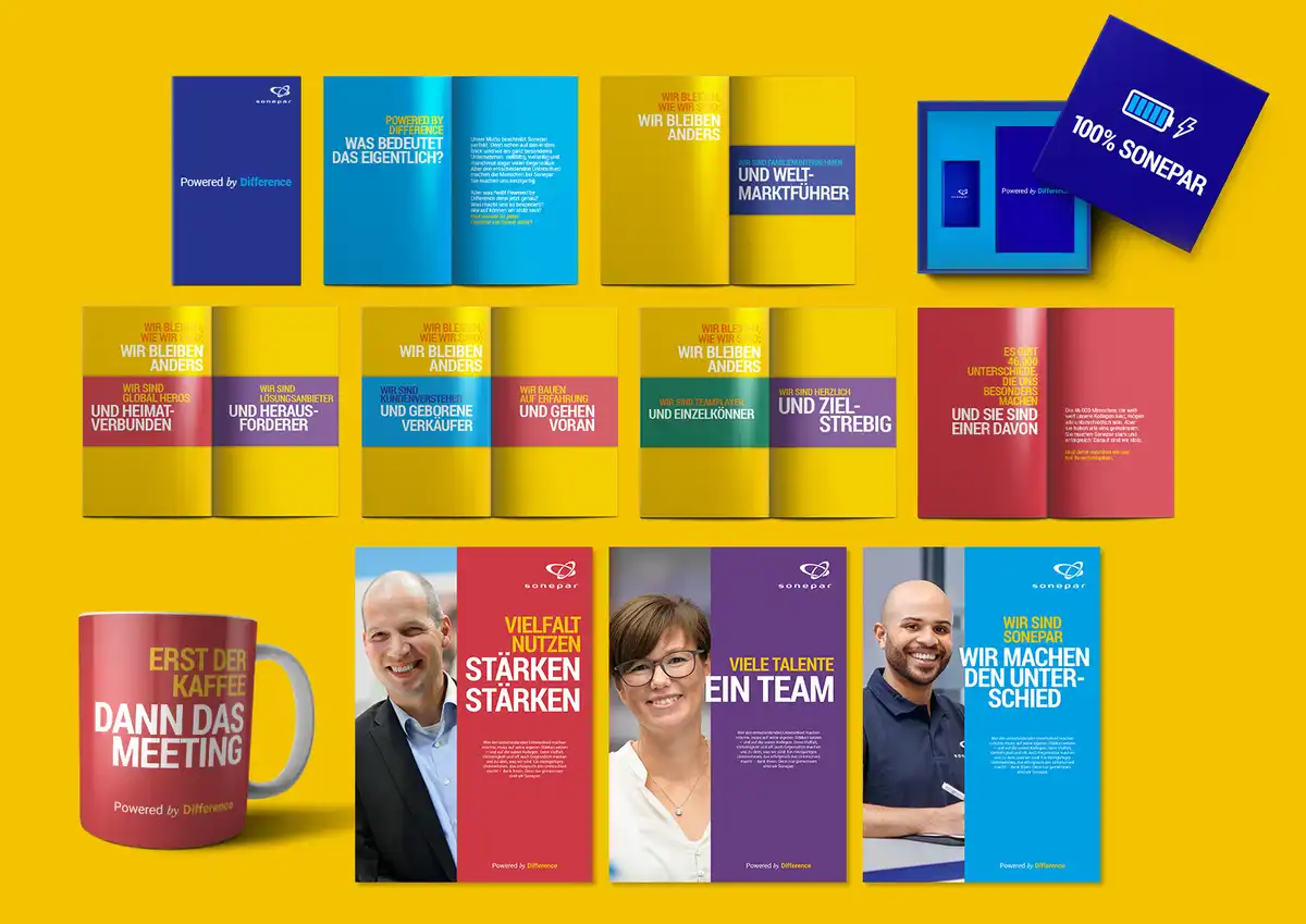 Sonepar Employer Branding Mailing Scene