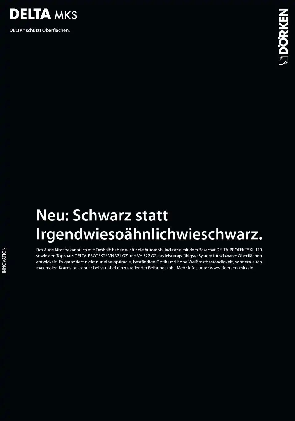 Neu: Schwarz statt Irgendwiesoähnlichwieschwarz