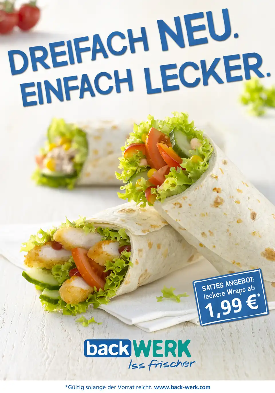 Gefülltes Wrap