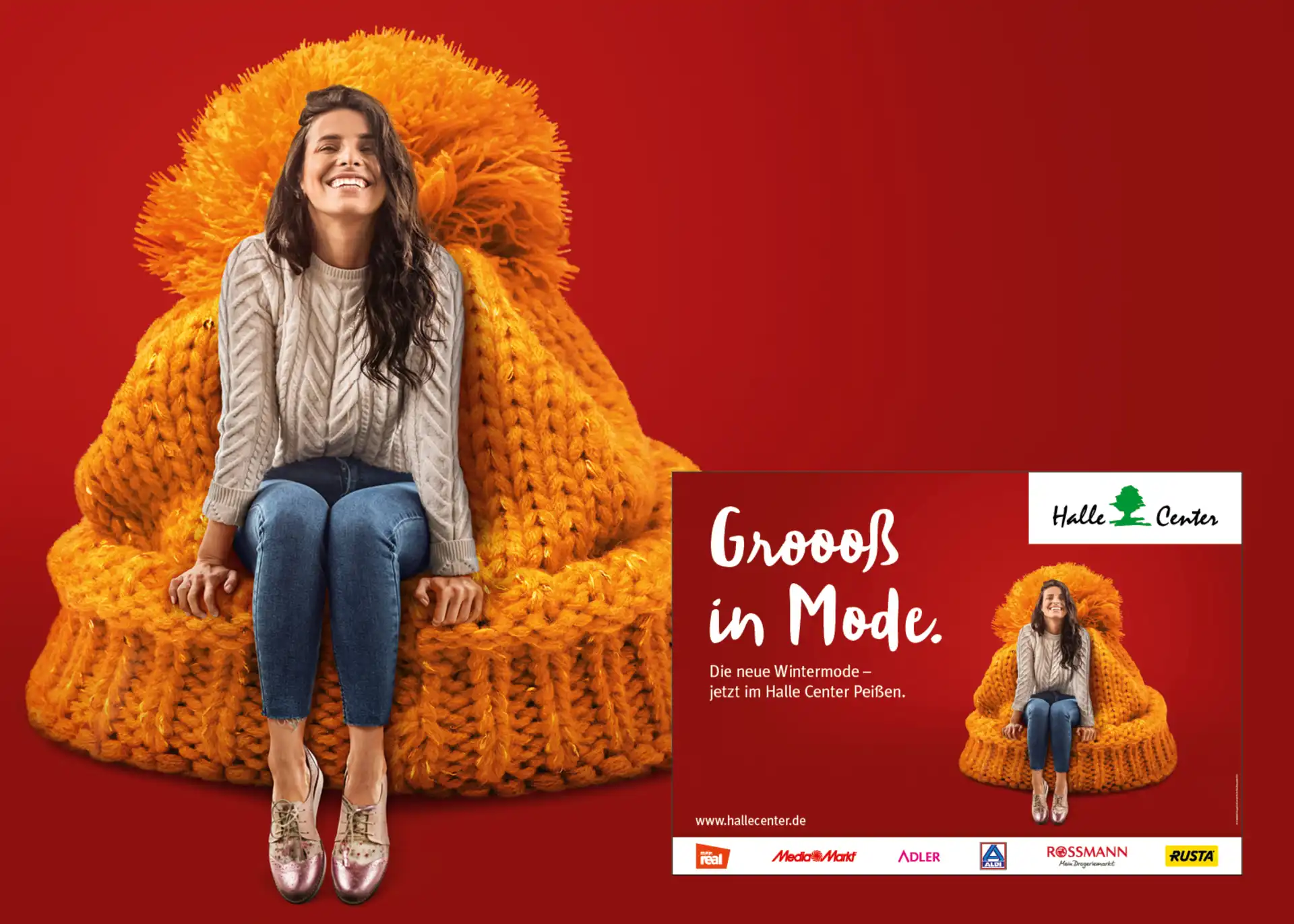 MEC-Motiv Groß-Kampagne Groß in Mode