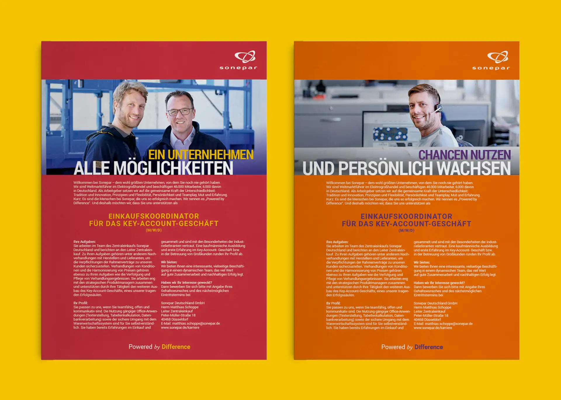 Sonepar Employer Branding Stellenanzeigen
