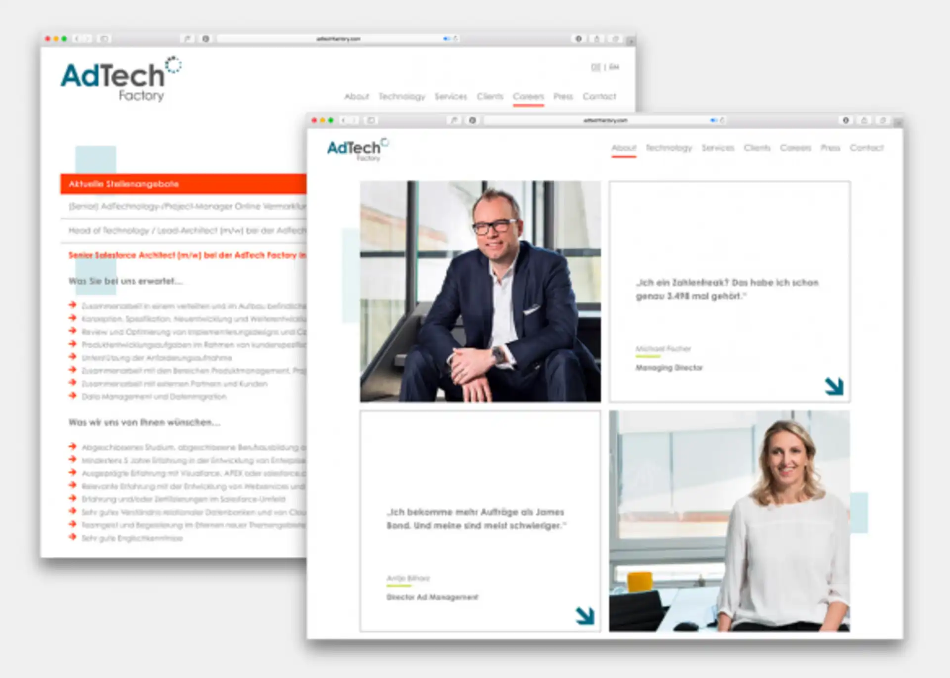 Unternehmens-Website