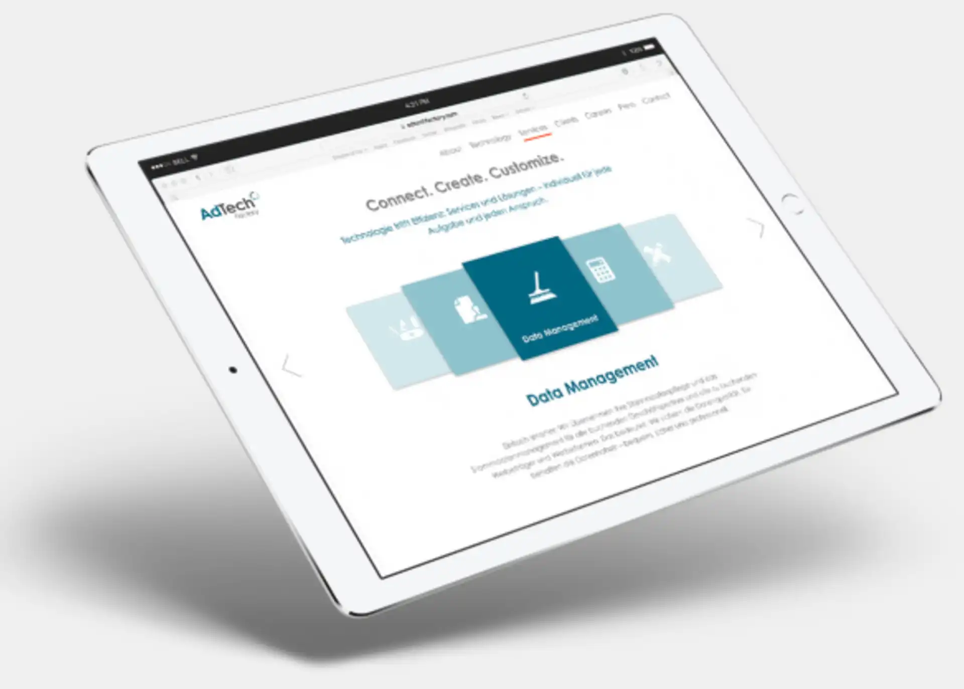 Unternehmens-Website