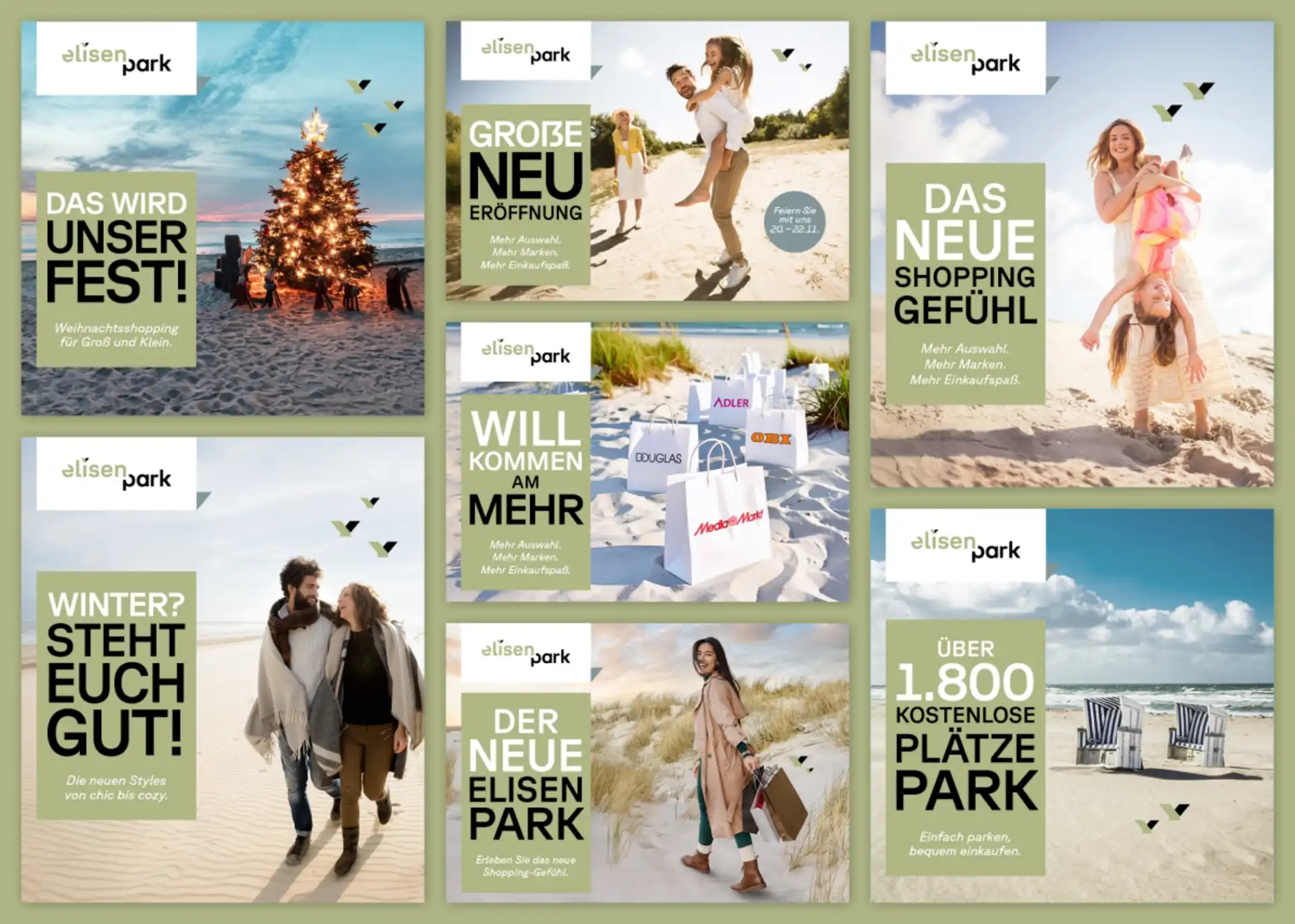 Elisen Park Kampagne Motive