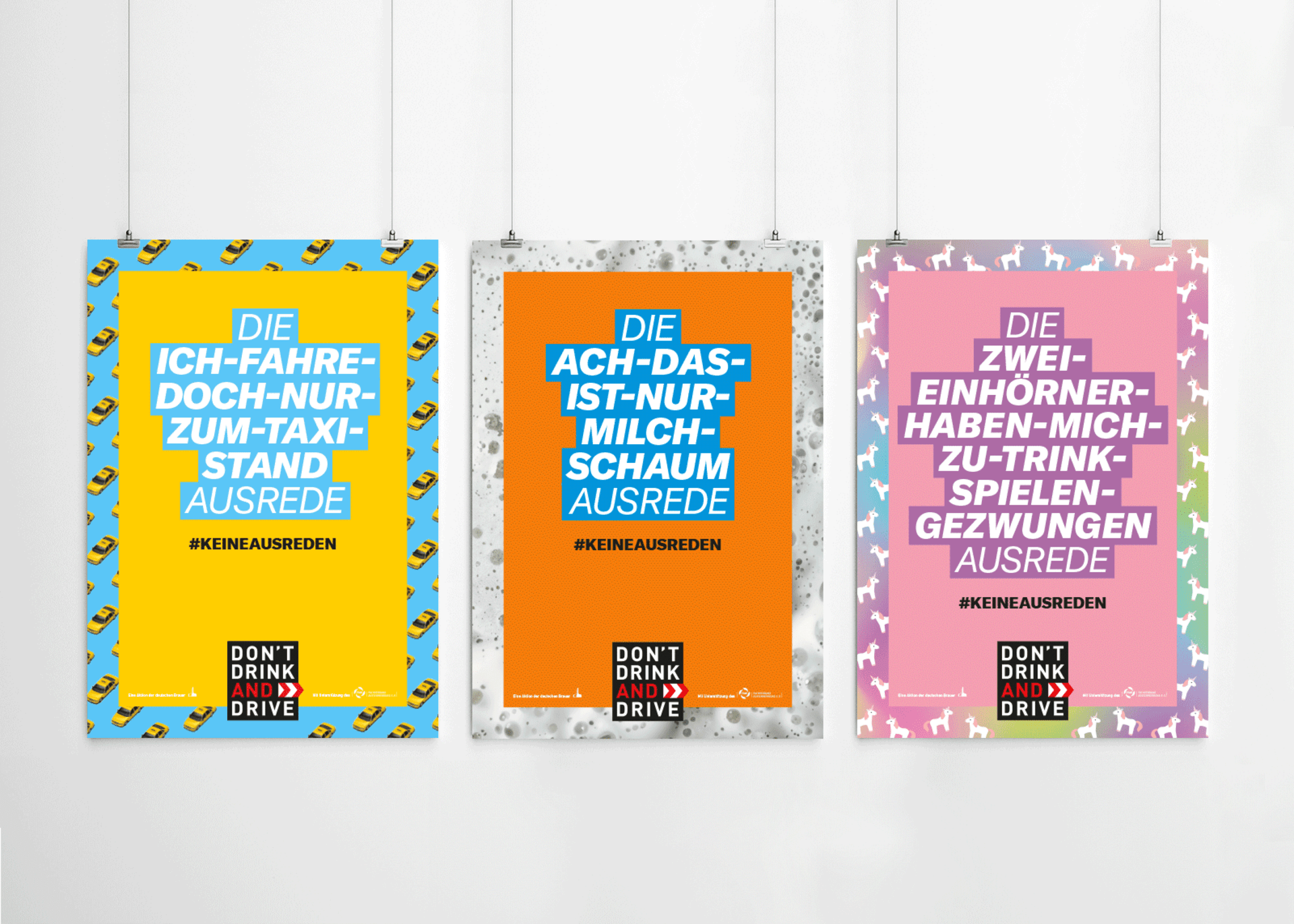Deutsche Brauer KEINE AUSREDEN Poster