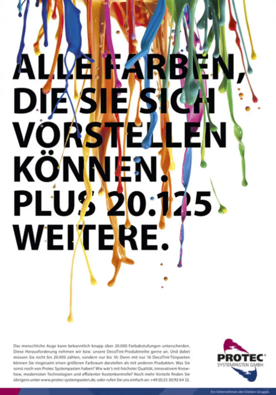 Alle Farben, die Sie sich vorstellen können