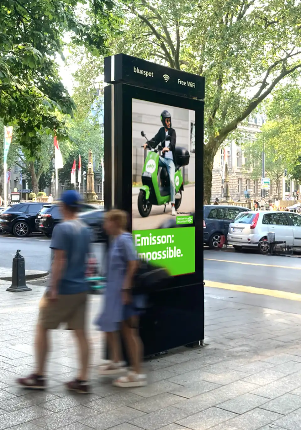eddy Sharing Kampagne Emission Impossible