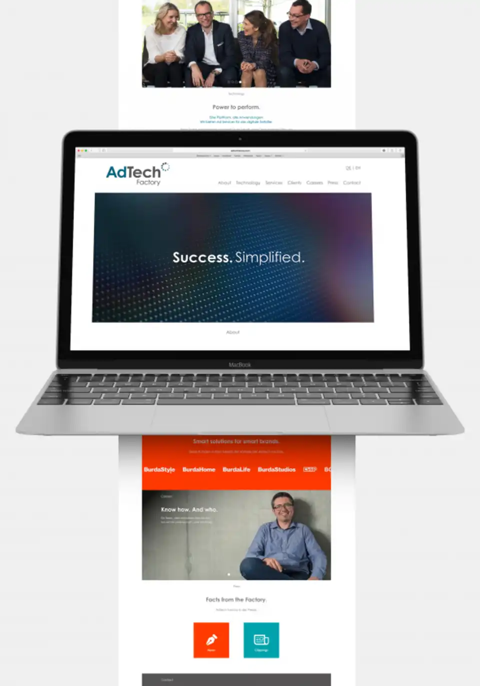 Unternehmens-Website
