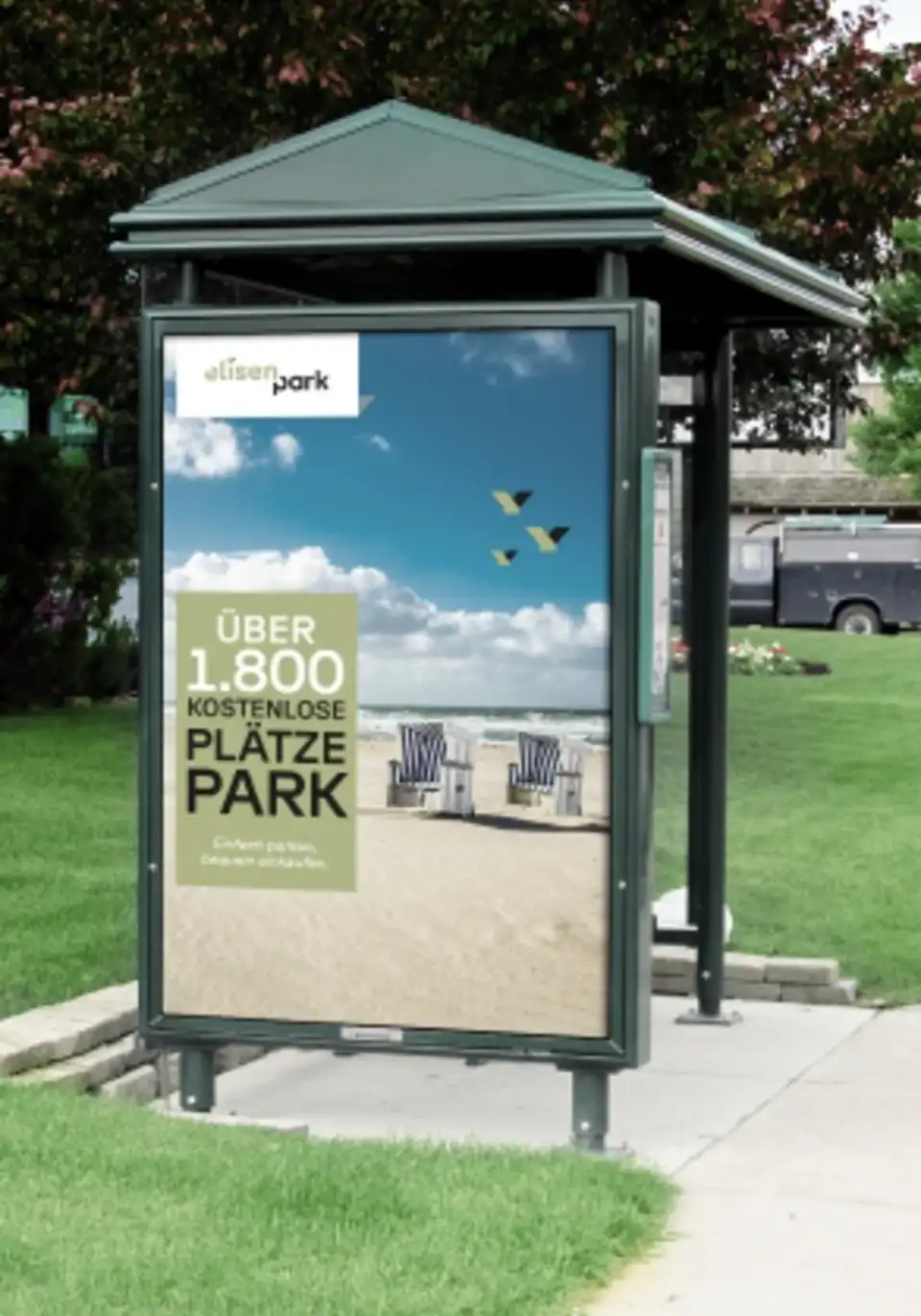 Elisen Park CLP Parkplätze