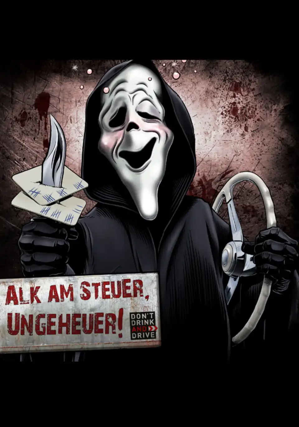 Alk am Steuer, Ungeheuer!