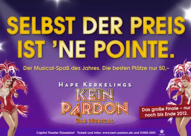 Selbst der Preis ist 'ne Pointe