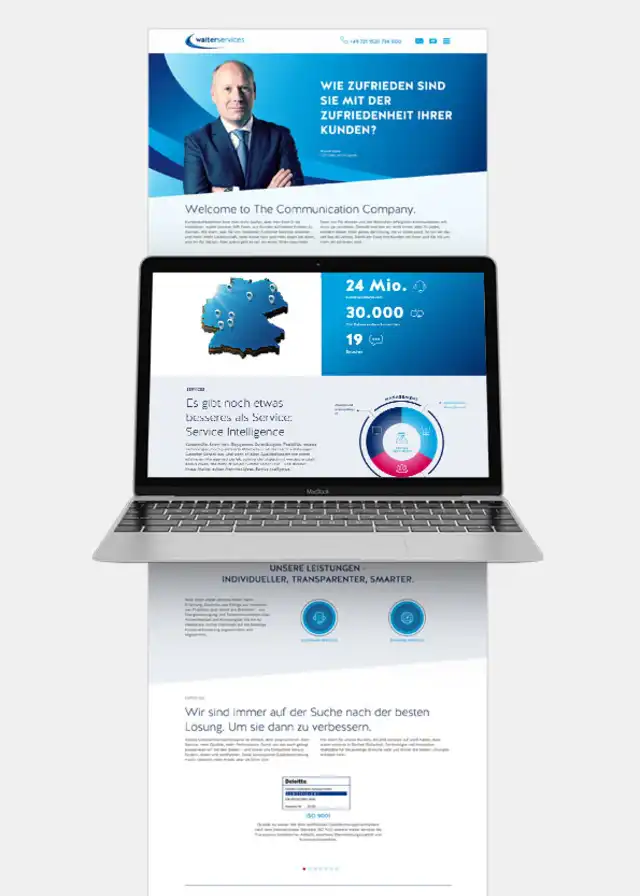 Unternehmens-Website