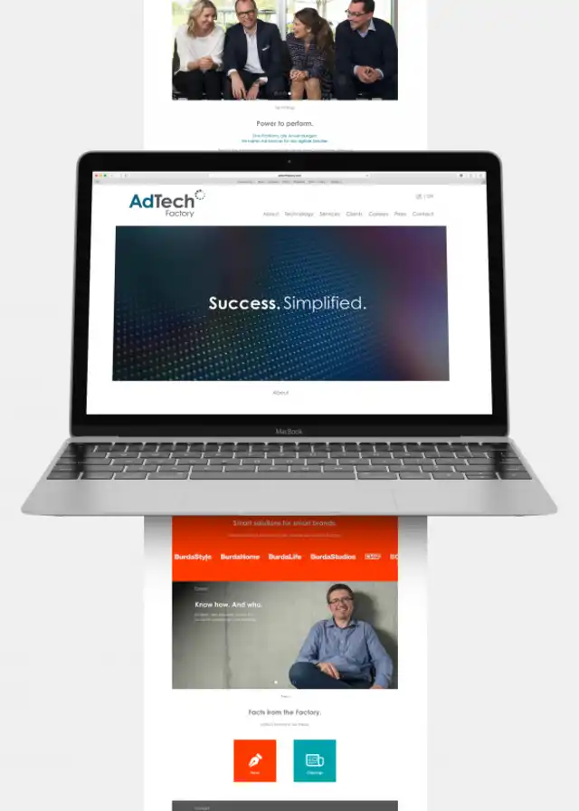 Unternehmens-Website
