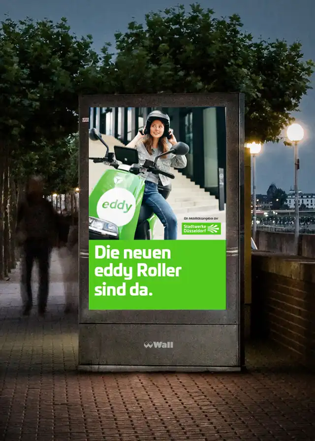 eddy Sharing Kampagne Die neuen eddy Roller sind da