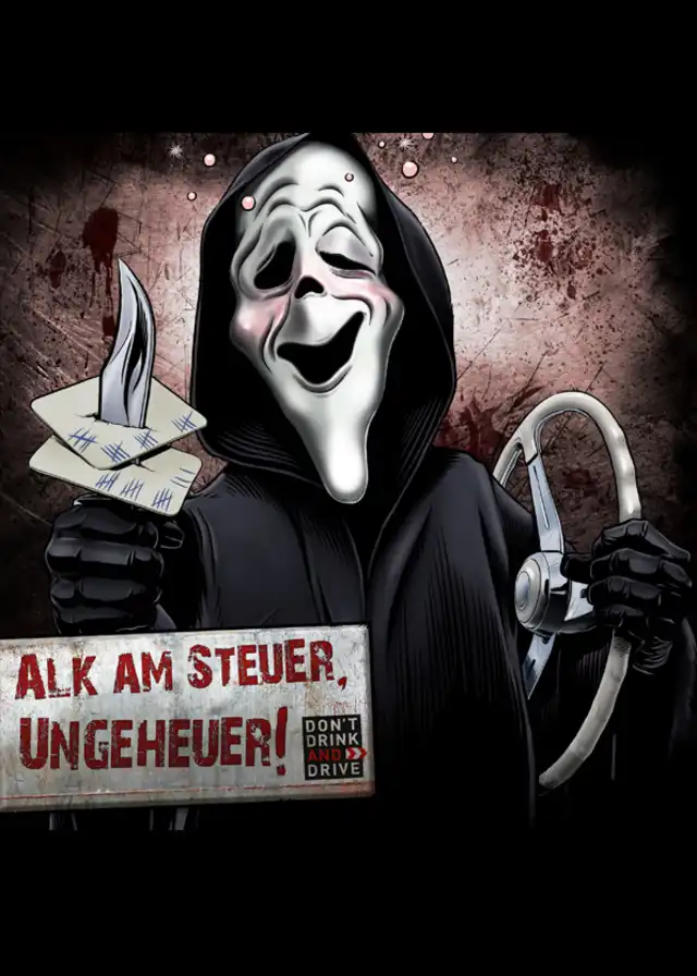 Alk am Steuer, Ungeheuer!