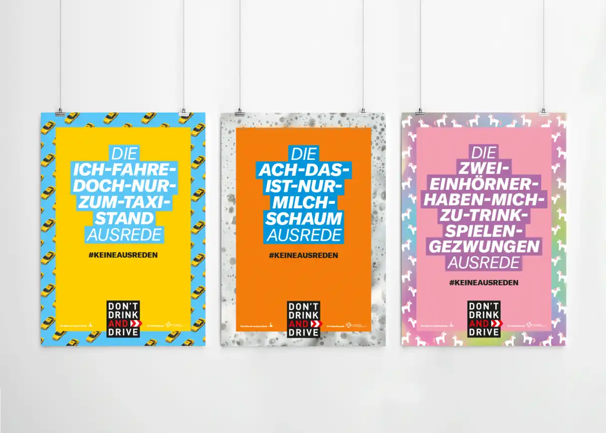 Deutsche Brauer KEINE AUSREDEN Poster
