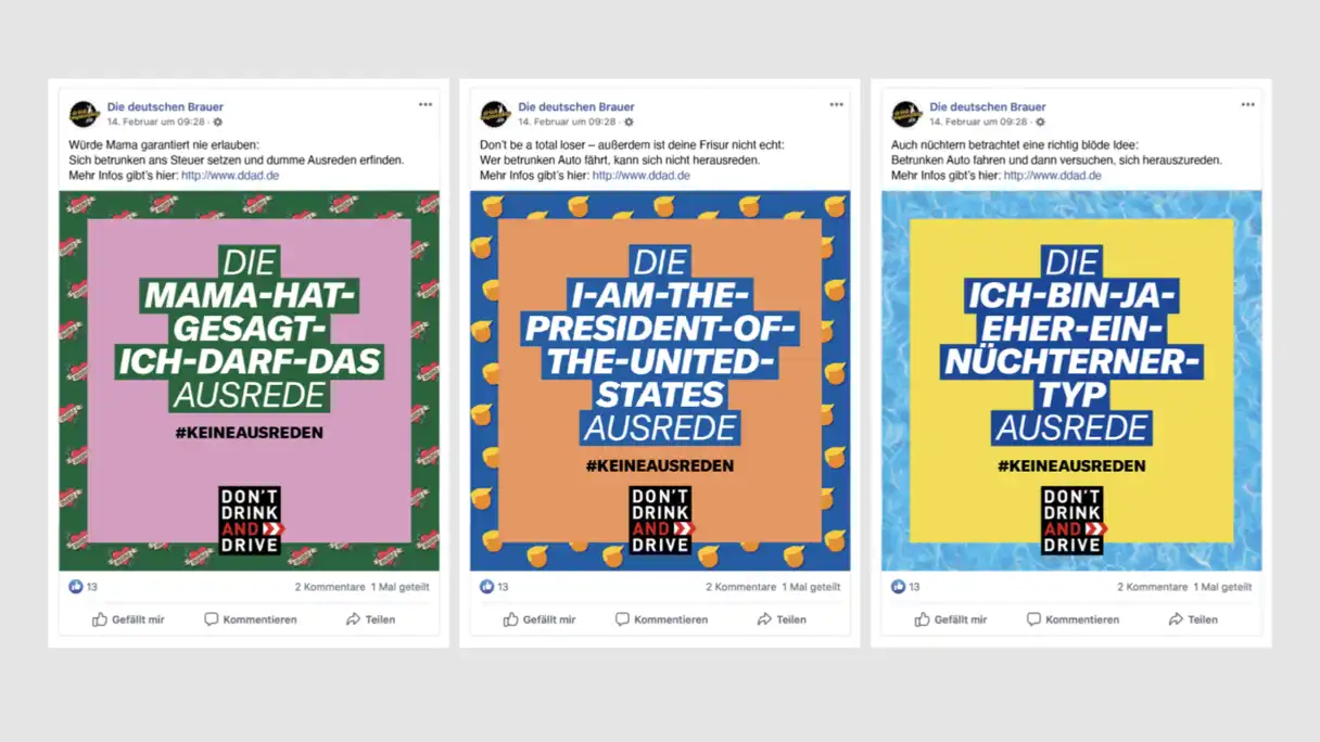 Keine Ausreden Kampagne Social Media Video