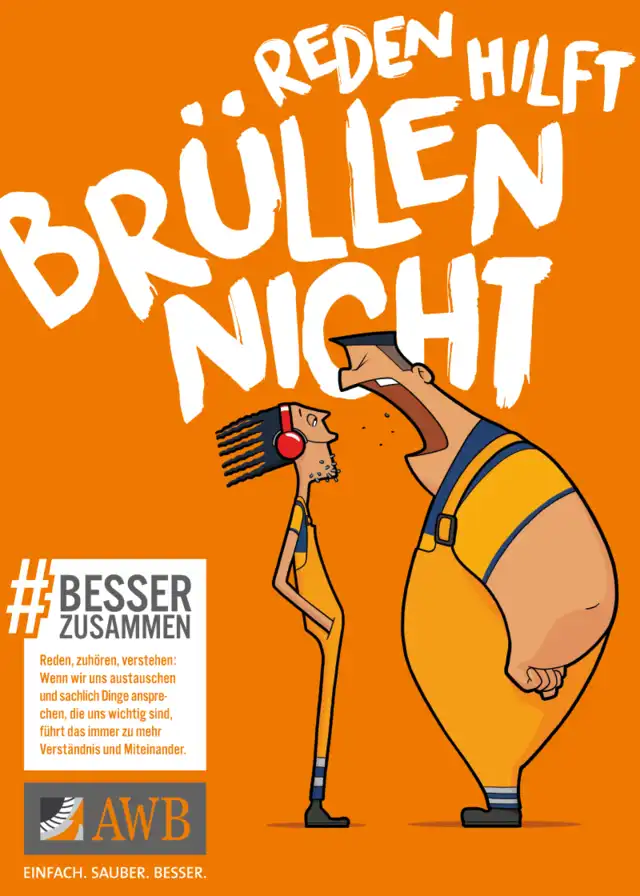 AWB Kampagne Besser zusammen