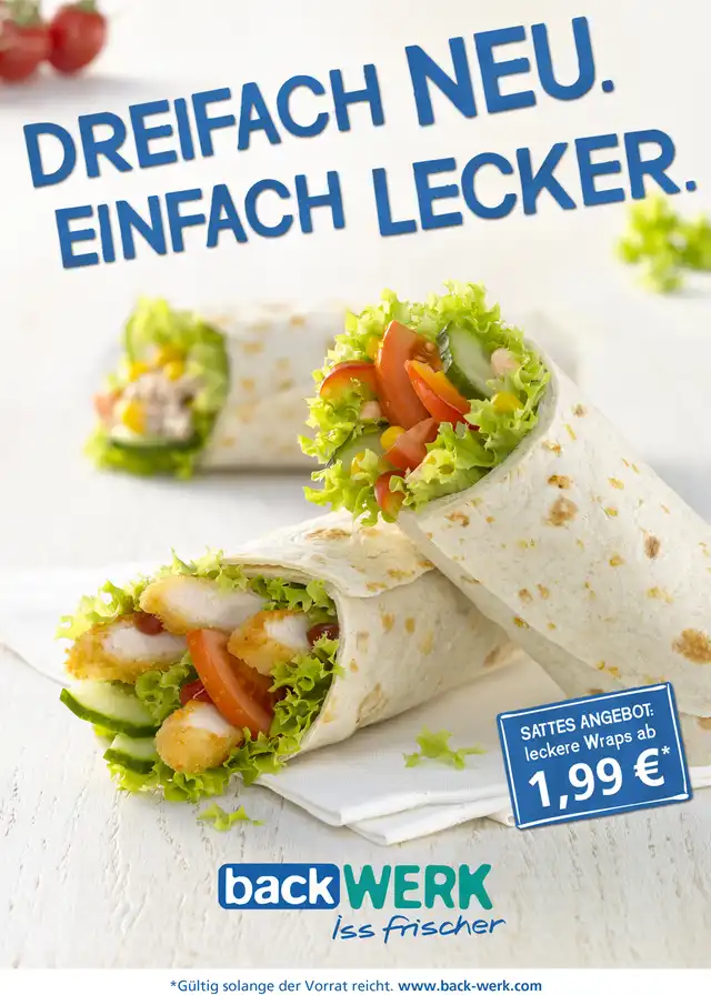 Gefülltes Wrap