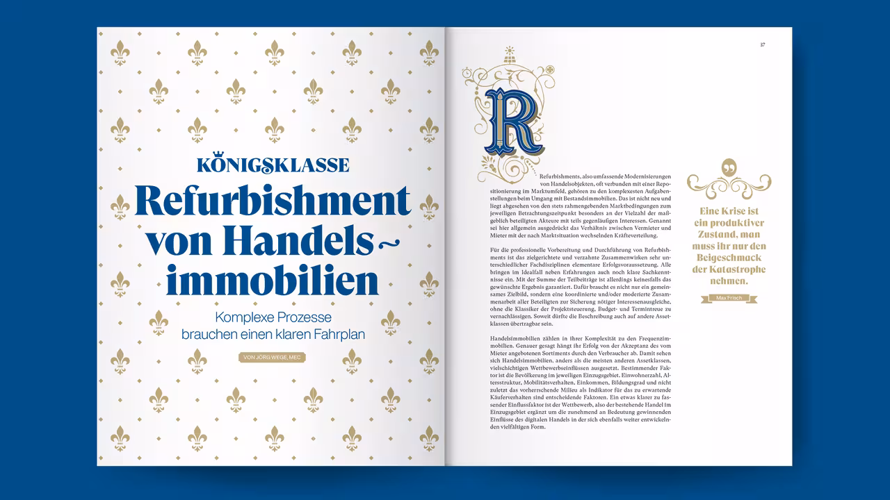 FMZ Report 2023 Refurbishment von Handelsimmobilien